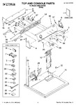 Diagram for 01 - Top And Console Parts