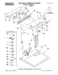 Diagram for 01 - Top And Console Parts