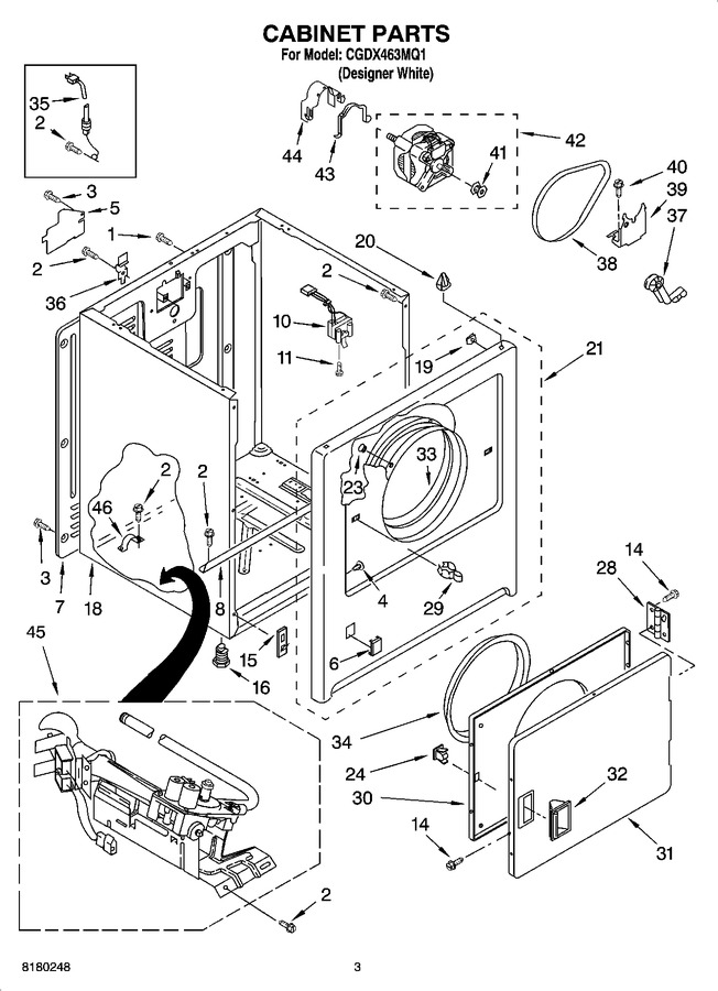 Diagram for CGDX463MQ1