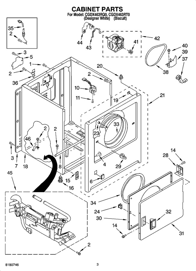 Diagram for CGDX463RQ0