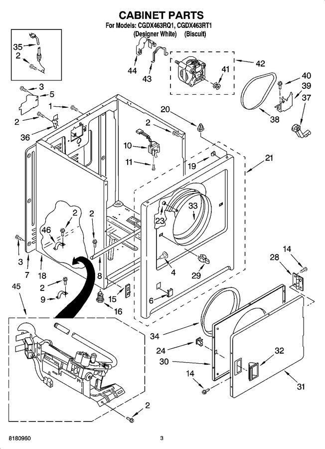 Diagram for CGDX463RQ1