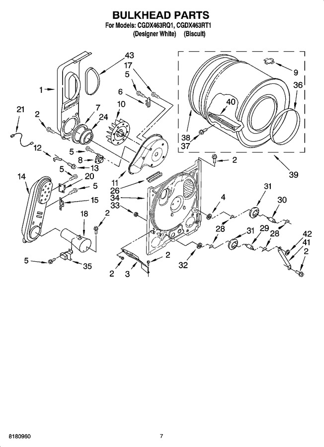 Diagram for CGDX463RT1