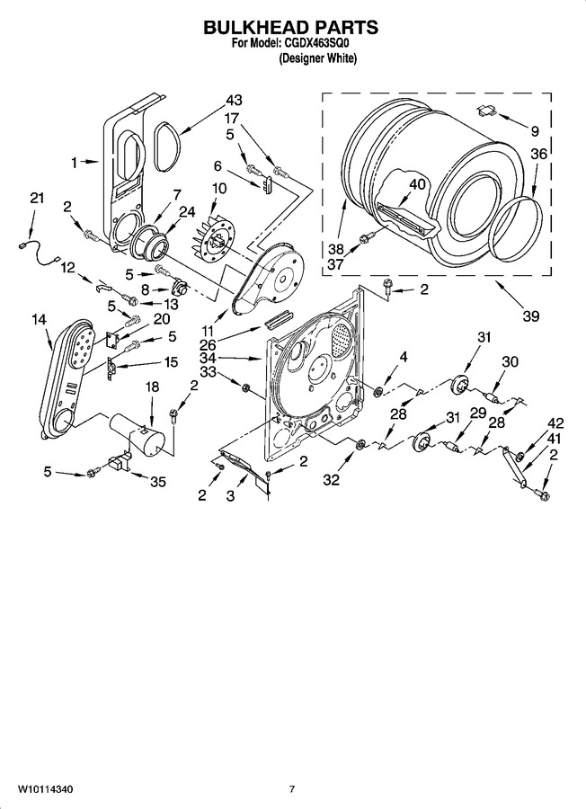 Diagram for CGDX463SQ0