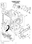 Diagram for 02 - Cabinet Parts