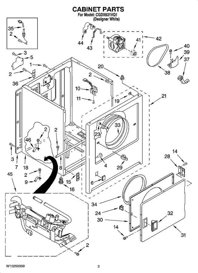 Diagram for CGDX631VQ1