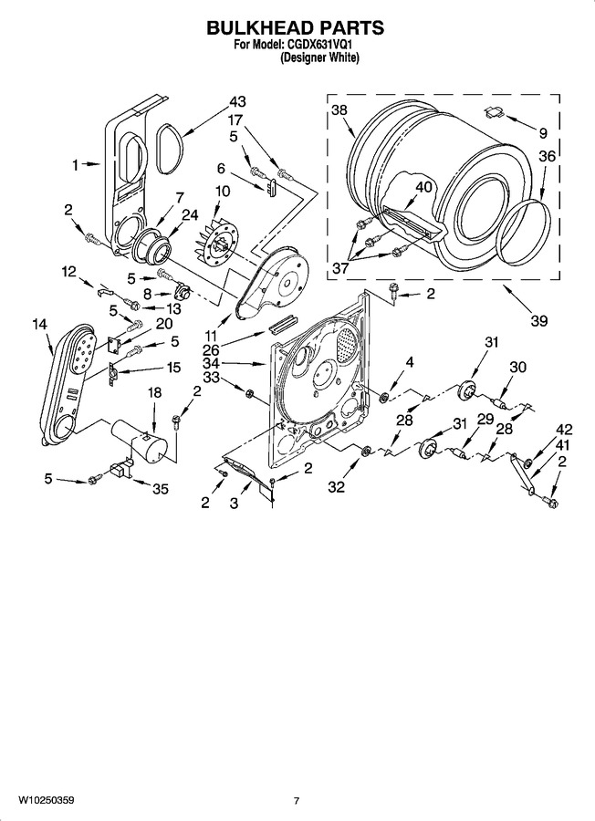 Diagram for CGDX631VQ1