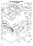 Diagram for 01 - Top And Console Parts