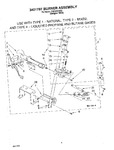 Diagram for 05 - 3401797 Burner Assembly