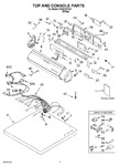 Diagram for 01 - Top And Console Parts