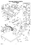 Diagram for 01 - Top And Console Parts