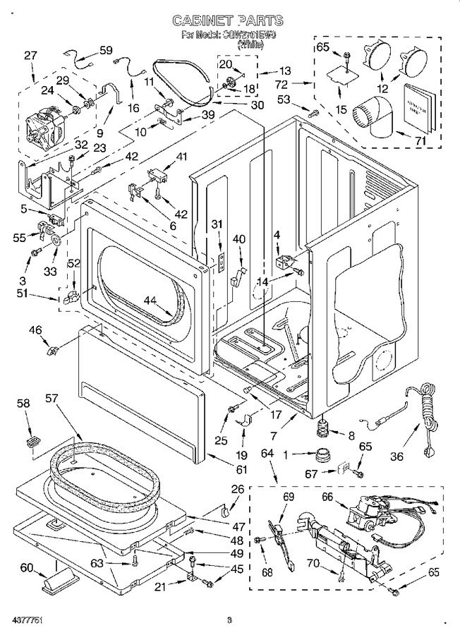 Diagram for CGW2761EW0