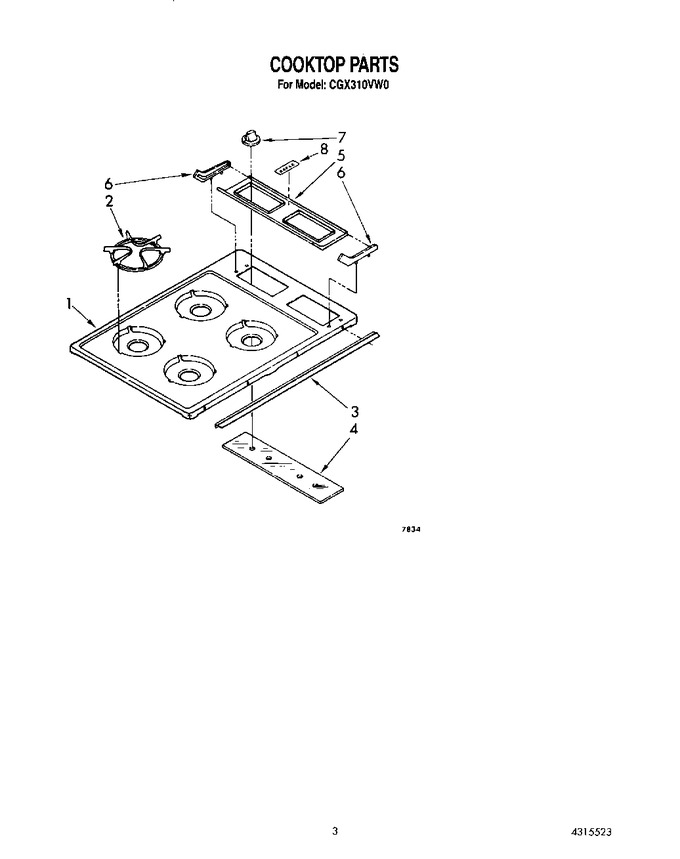 Diagram for CGX310VL0