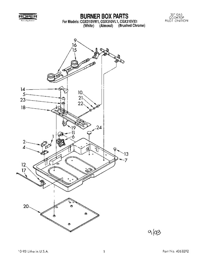 Diagram for CGX310VL1