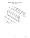 Diagram for 03 - Control Frame And Knob