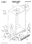 Diagram for 01 - Cabinet Parts