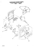 Diagram for 08 - Dispenser Front