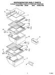 Diagram for 03 - Refrigerator Shelf Parts