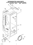 Diagram for 02 - Refrigerator Liner Parts