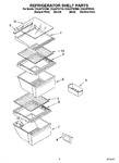 Diagram for 03 - Refrigerator Shelf Parts