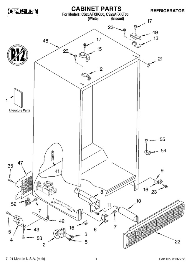 Diagram for CS25AFXKT00