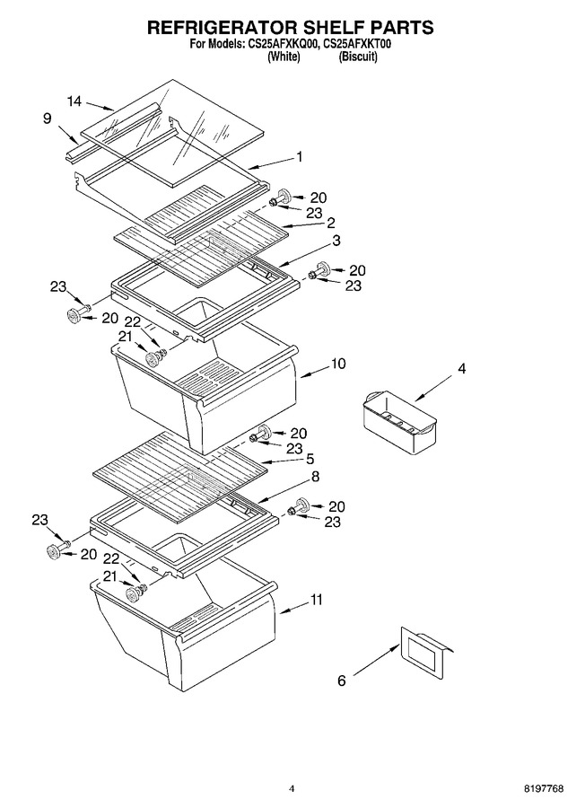 Diagram for CS25AFXKT00