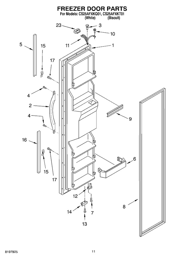 Diagram for CS25AFXKT01