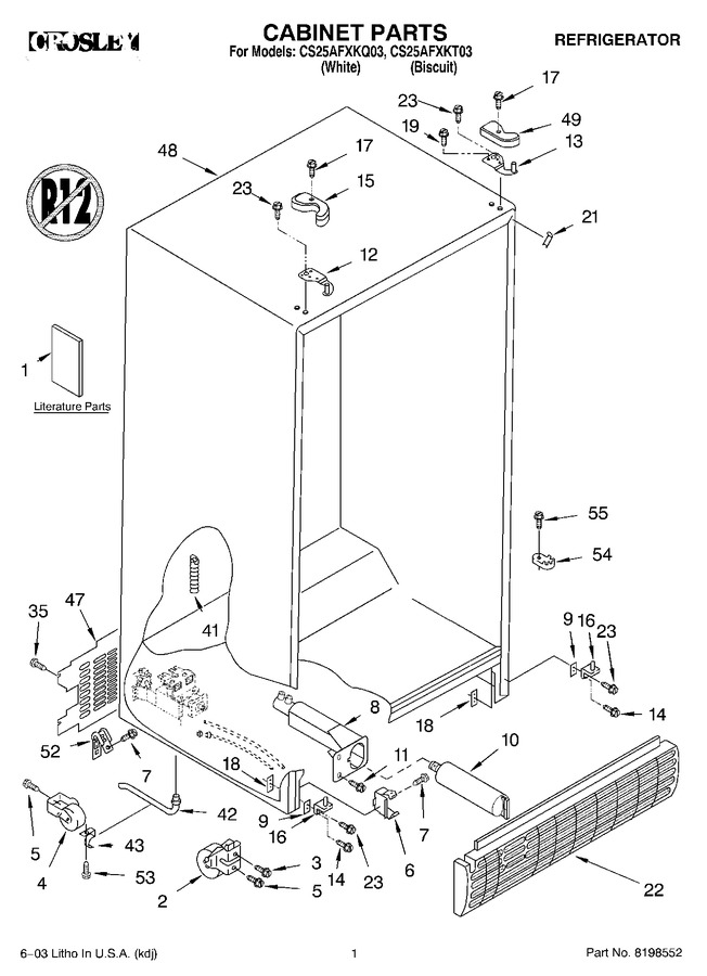 Diagram for CS25AFXKQ03