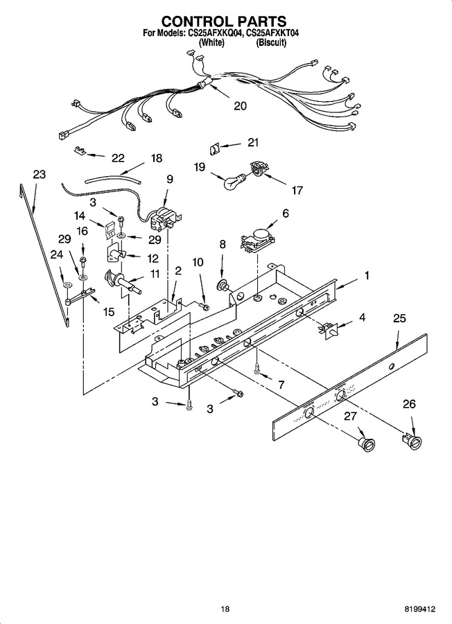 Diagram for CS25AFXKT04