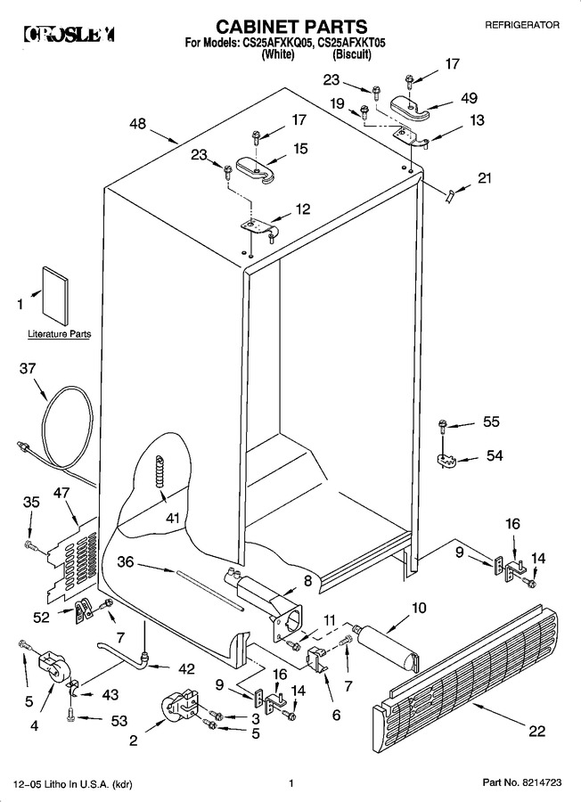 Diagram for CS25AFXKT05