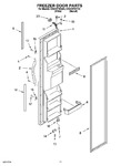 Diagram for 07 - Freezer Door Parts