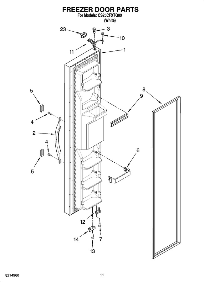 Diagram for CS25CFXTQ00