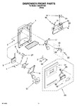 Diagram for 08 - Dispenser Front Parts