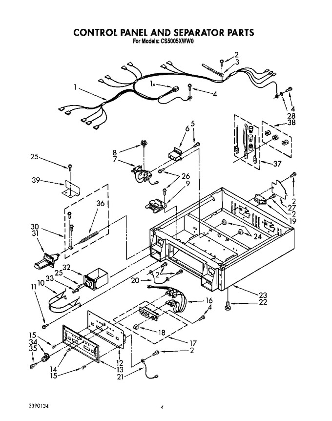 Diagram for CS5005XWW0