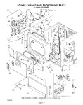 Diagram for 02 - Lower Cabinet And Front Panel