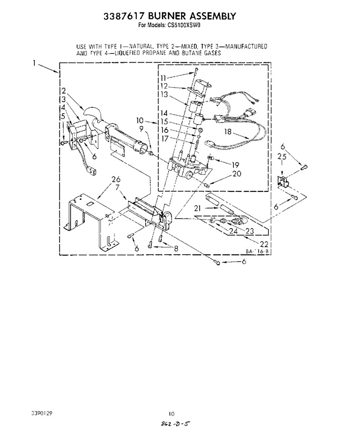 Diagram for CS5100XSW0