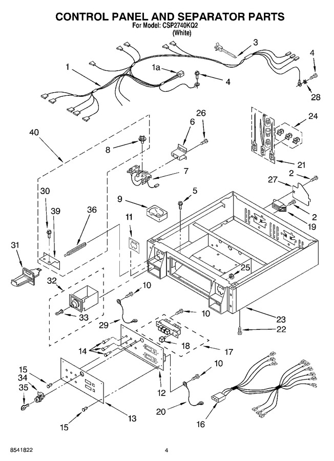 Diagram for CSP2740KQ2