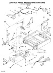 Diagram for 03 - Control Panel And Separator Parts