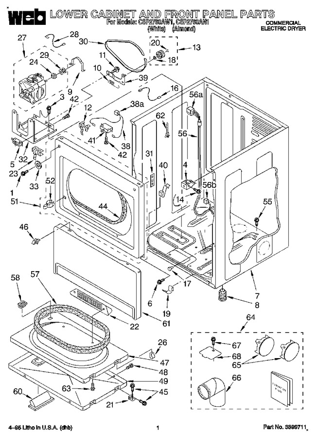 Diagram for CSP2760AW1