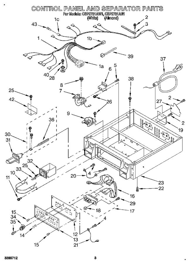 Diagram for CSP2761AW1