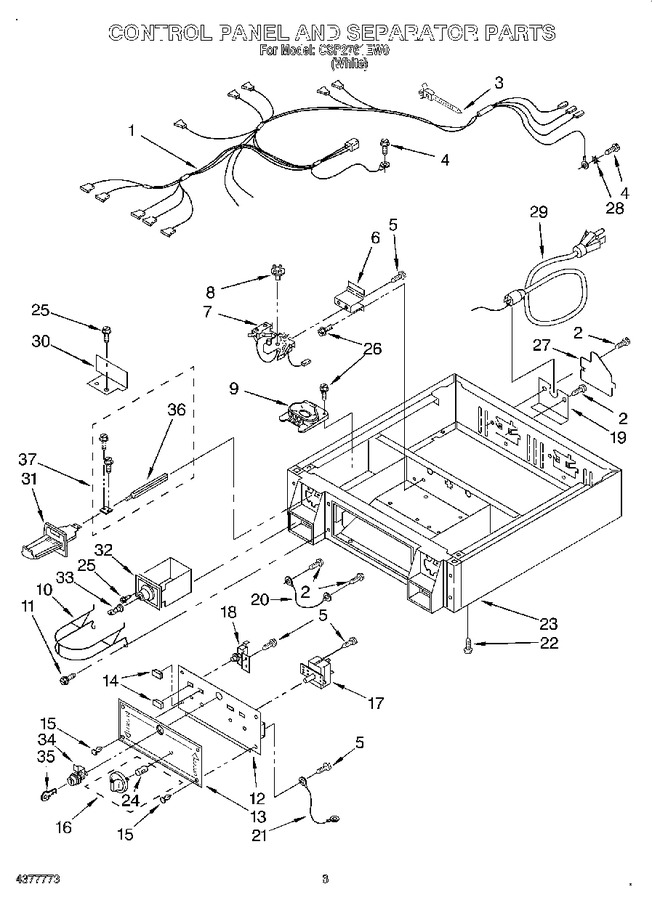 Diagram for CSP2761EW0