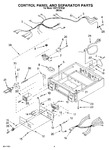 Diagram for 03 - Control Panel And Separator Parts