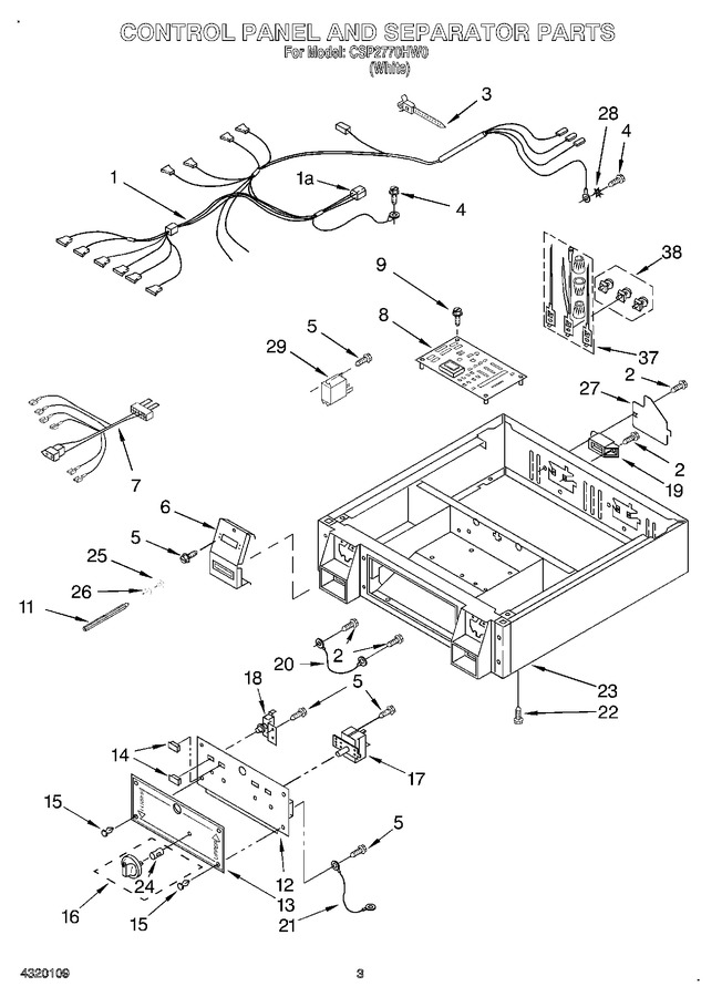 Diagram for CSP2770HW0