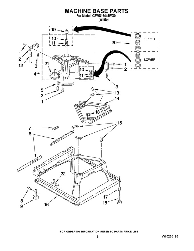 Diagram for CSWS16445WQ0