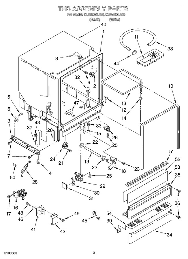 Diagram for CUD4000JB0