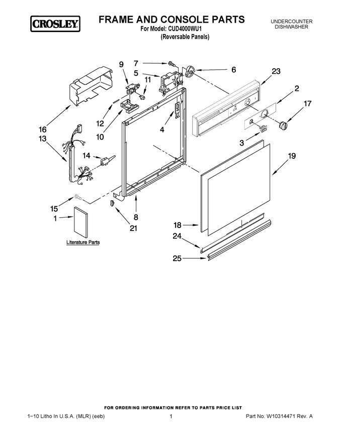 Diagram for CUD4000WU1