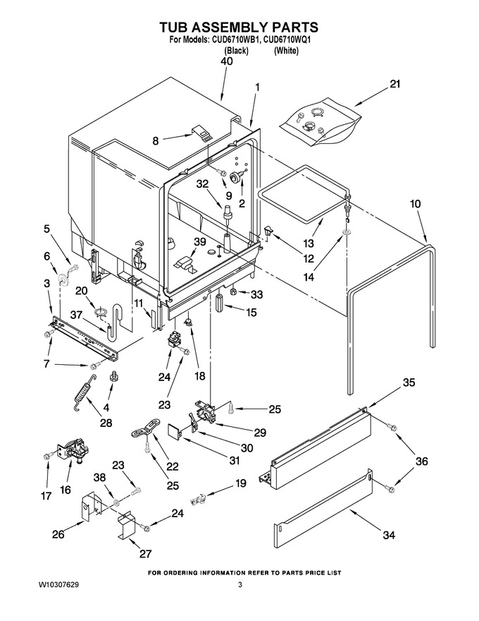 Diagram for CUD6710WB1