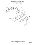 Diagram for 02 - Control Panel Parts