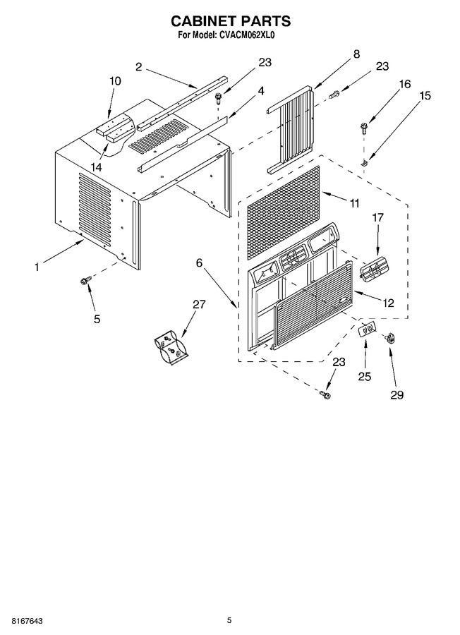 Diagram for CVAC062XL0