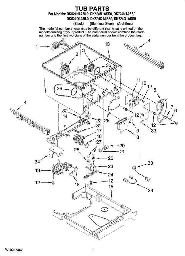 Diagram for DK724Q1ASS0