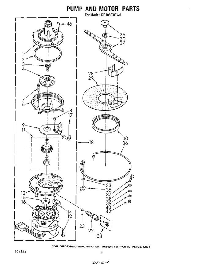 Diagram for DP1098XRW0